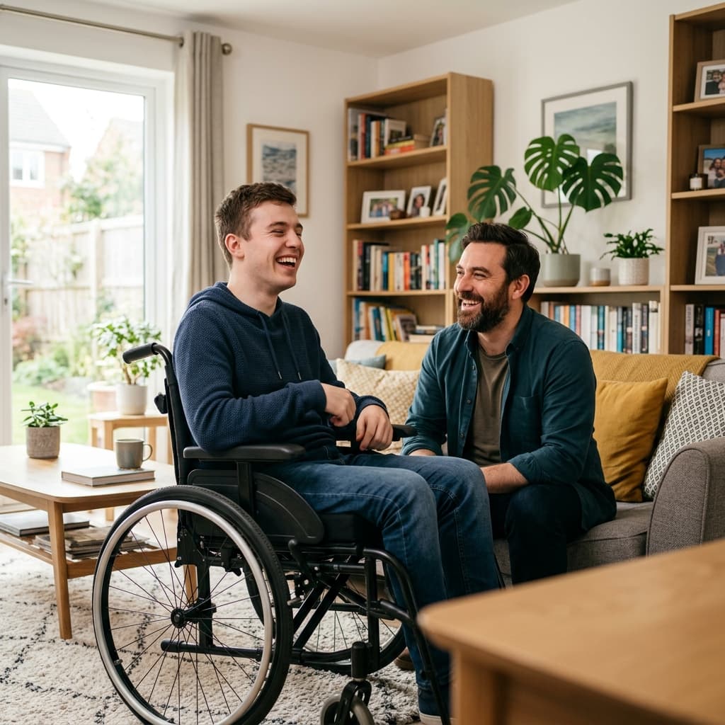 Support for young client with disabilities